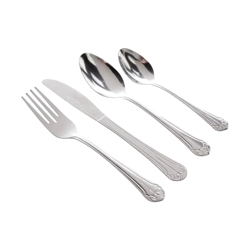 Gibson Set de Cubiertos de Acero Inoxidable Mariano, 24 Piezas