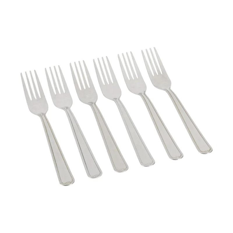 Gibson Set de Tenedores de Acero Inoxidable Tustin, 6 Piezas