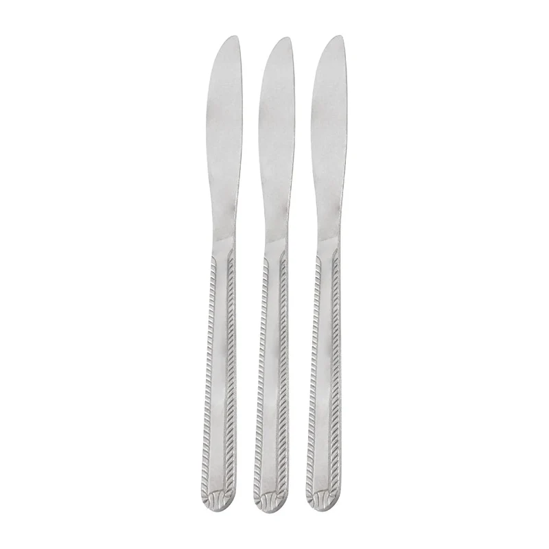 Gibson Set de Cuchillos de Acero Inoxidable Tustin, 3 Piezas