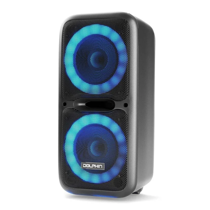 Dolphin Parlante Inalámbrico Portátil 12" 3600W Party Speaker Dual, SP-2120RBT