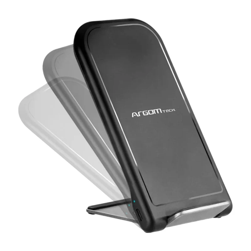 Argom Cargador Inalámbrico 15 W Kinetic S2, ARG-AC-0141BK
