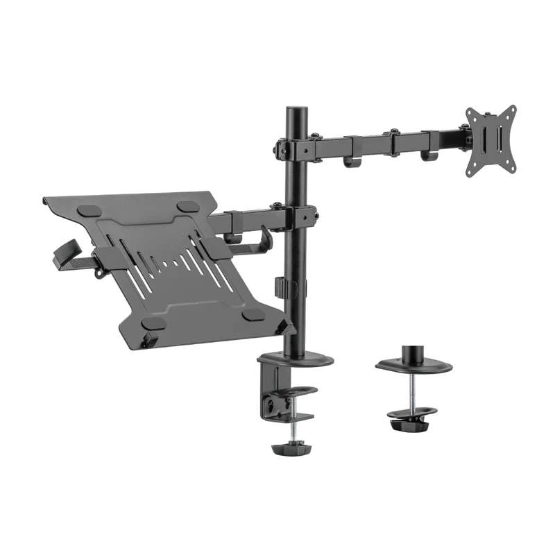 Empire Soporte Dual para Laptop y Monitor, EM002BLD