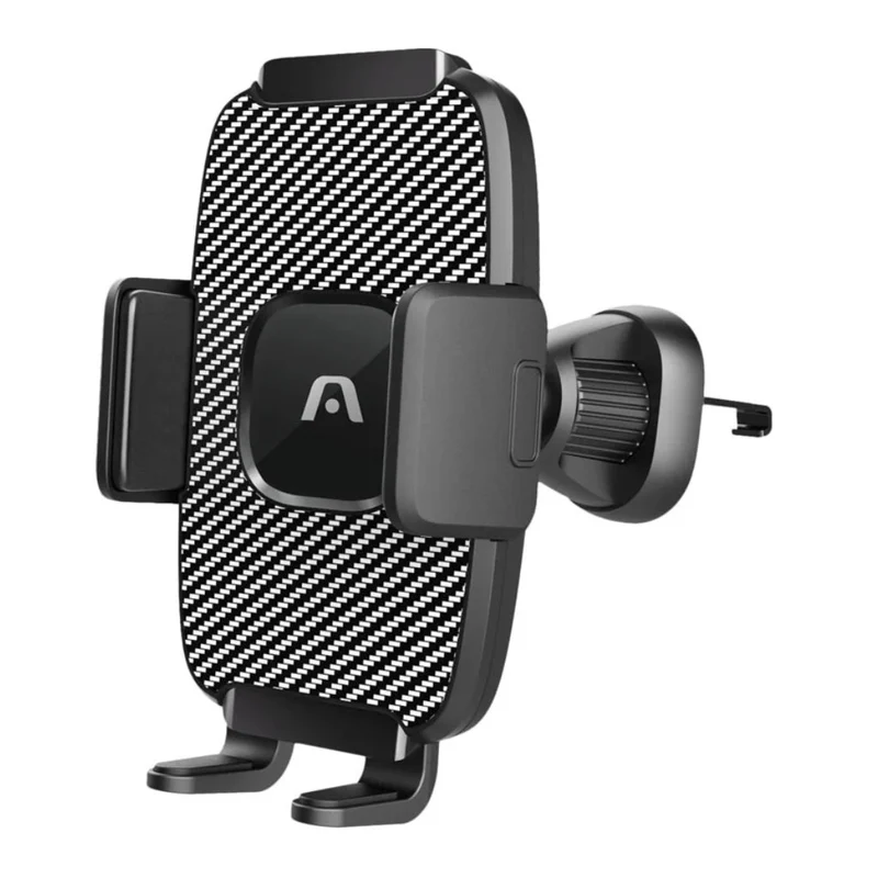 Argom Soporte de Celular para Carro One-Touch, ARG-AC-0334BK