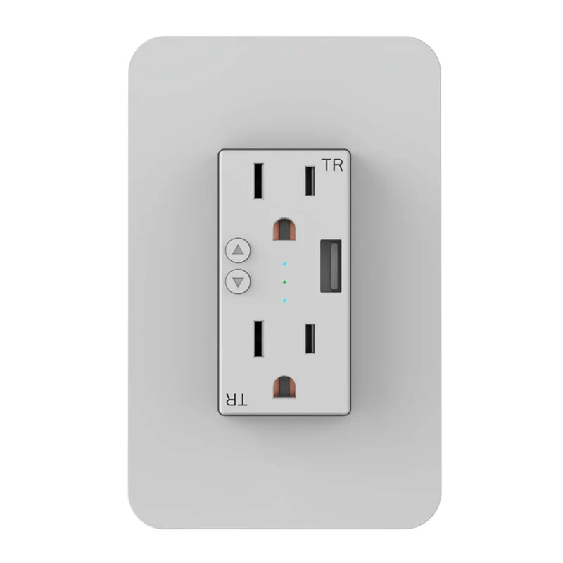 Nexxt Solutions Tomacorriente Inteligente con Wi-Fi y Puerto USB (NHE-W100)