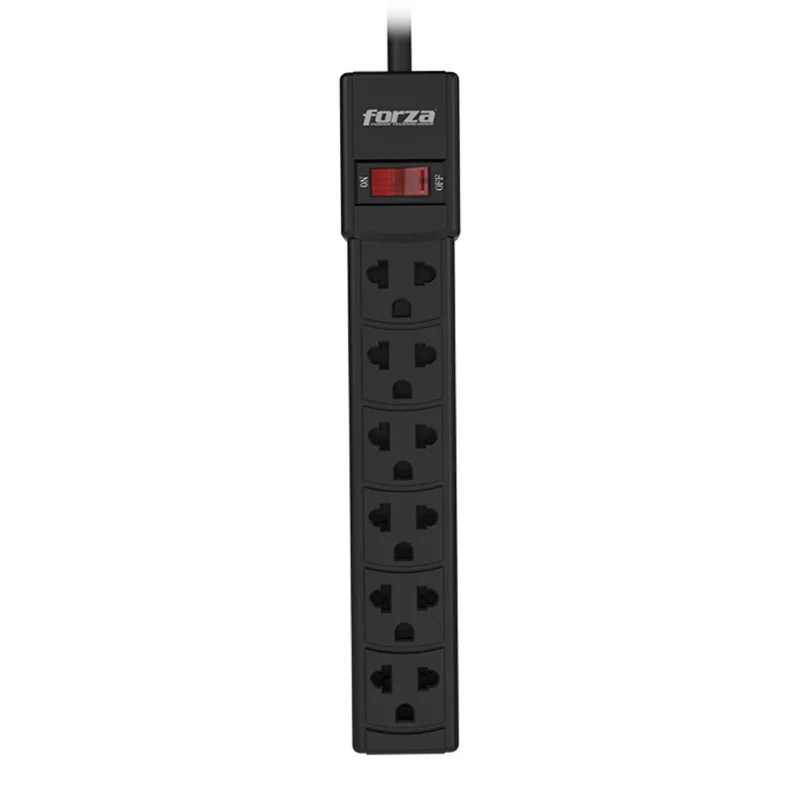 Forza Regleta con Breaker Automático PS-001 de 6 Salidas