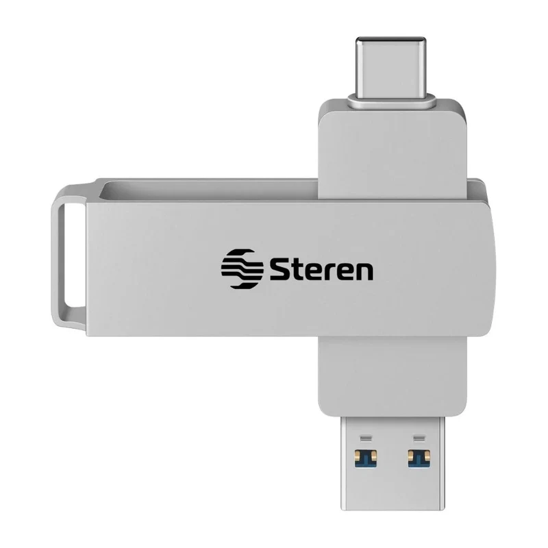 Steren Memoria Flash Dual Tipo USB C/ USB-A