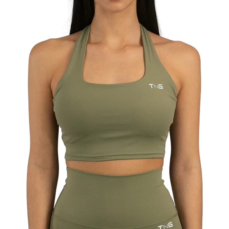 TNG Top Dynamic Sports Bra Verde, para Mujer