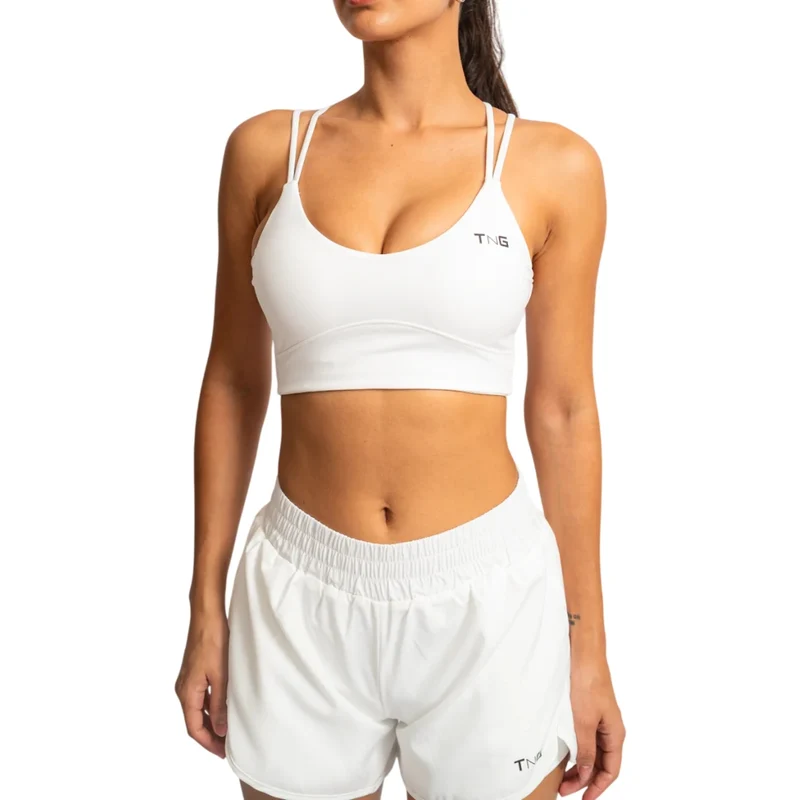 TNG Top Speed Sport Bra Blanco, para Mujer