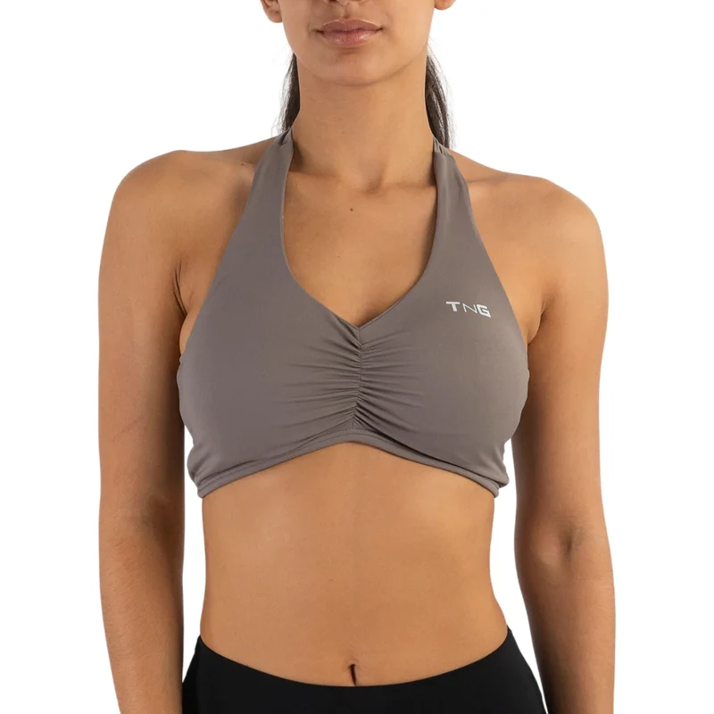 TNG Top Deportivo Lush Sports Bra Gris, para Mujer