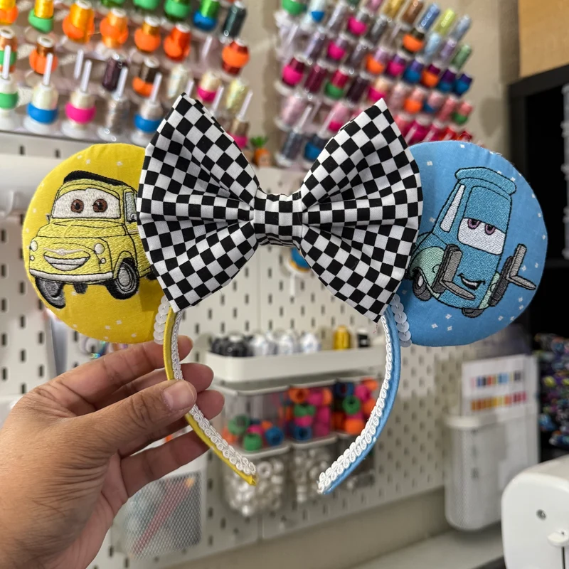 Tire Shop Embroidered Mouse Ears