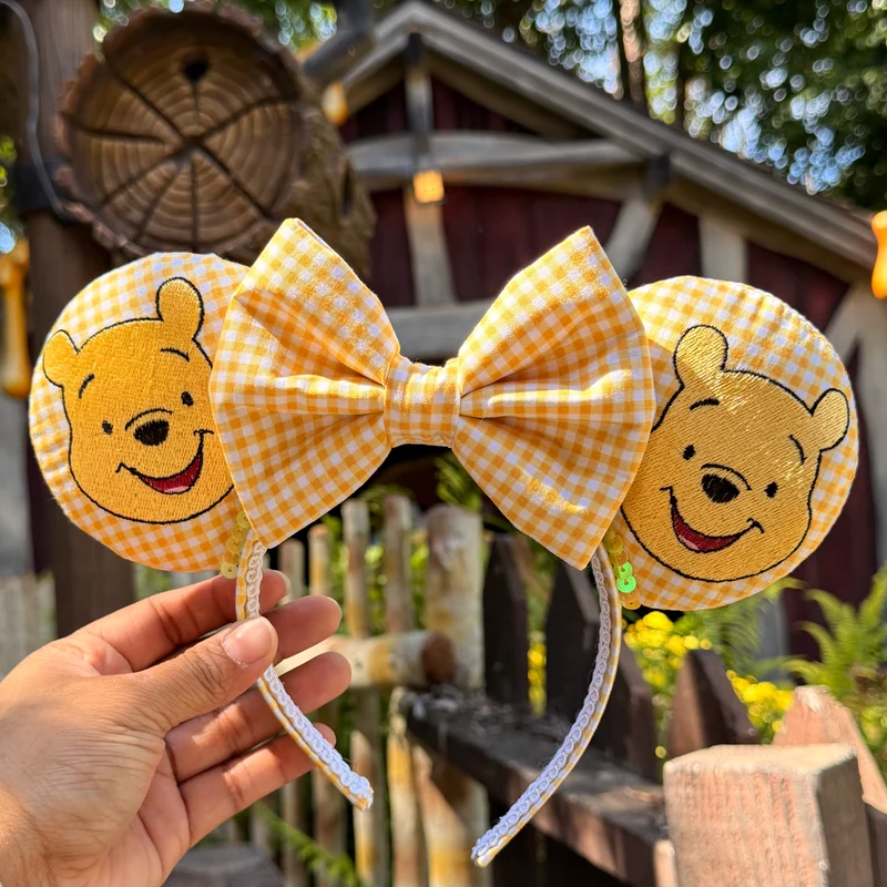 Yellow Gingham Ears