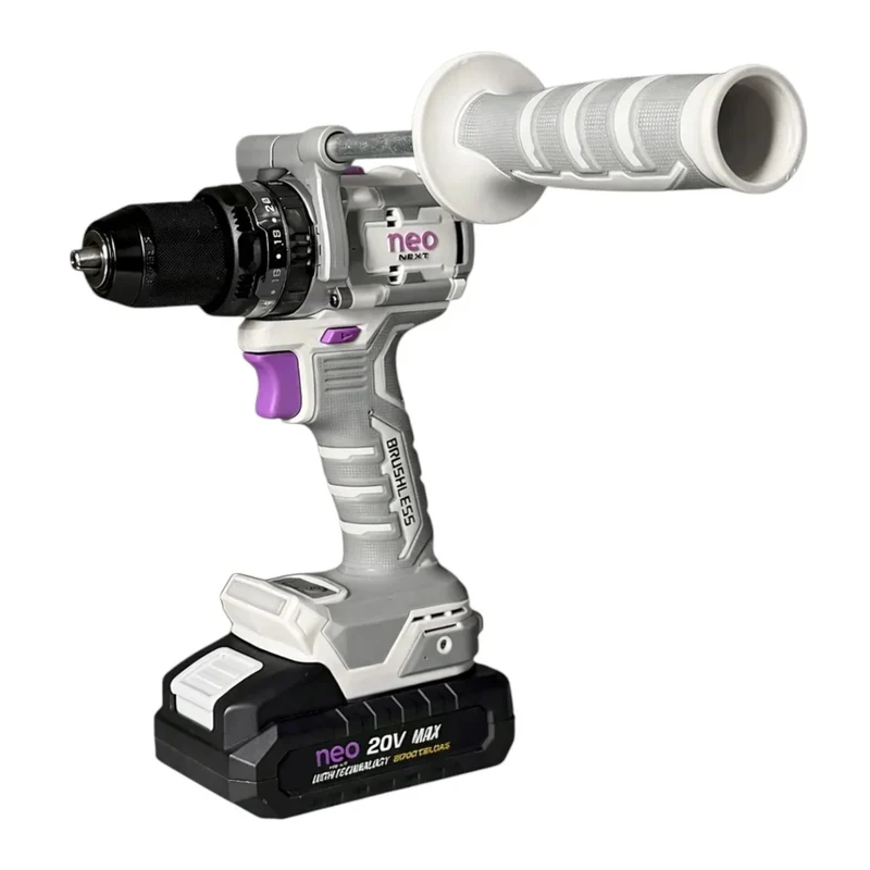 Neo Next Taladro Percutor Inalámbrico 20V 4Ah 13mm 110Nm, T12110/20C1-4
