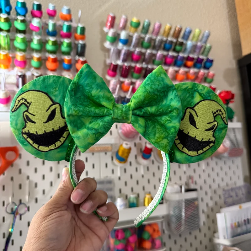 Green Tie Dye Ears