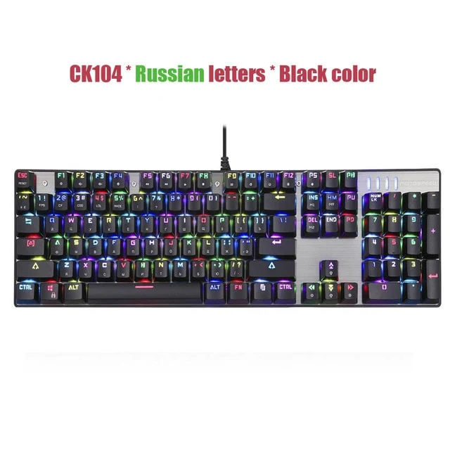 Motospeed CK105 RGB Gaming Mechanical Keyboard