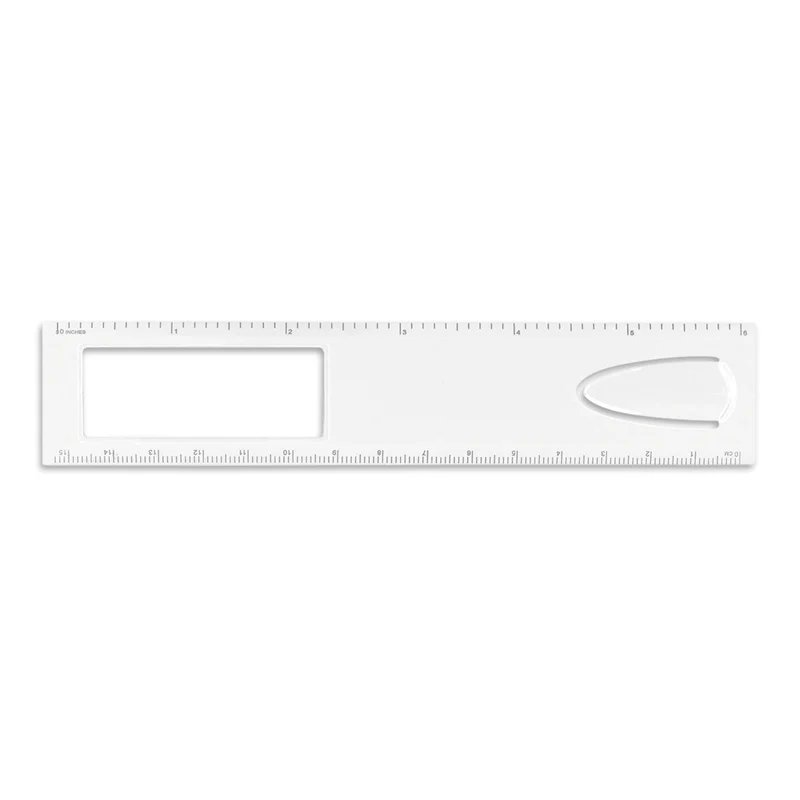 Bookmark Magnifier Ruler
