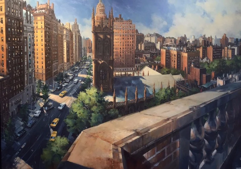 View Towards Washington Square