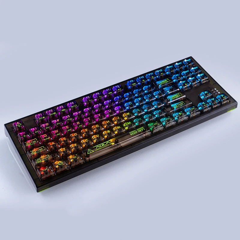 Teclado RGB Transparente