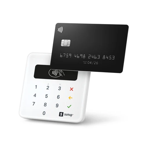 Sumup Air Lector De Tarjetas De Crédito Portátil Bluetooth Para