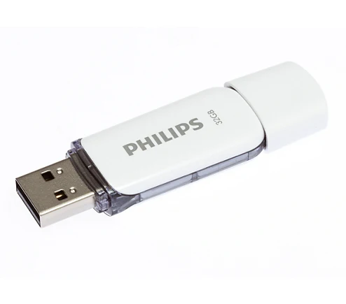 Memoria USB Philips Fm32fd70b 32GB USB Tipo-a 2.0 Blanco