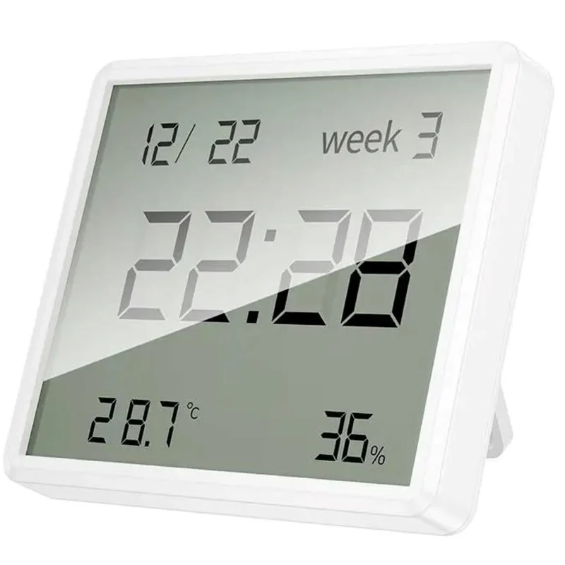 Hoco Hx41 Monitor Atmósferico Con Temperatura Humedad Y Reloj