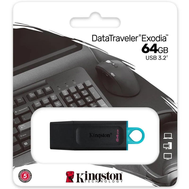 Kingston Datatraveler Exodia 64GB USB 3.2
