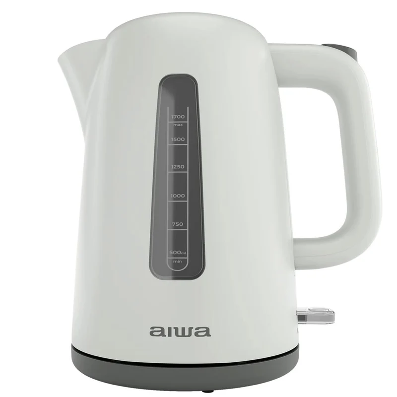 Aiwa Akt-2000 Hervidor 2.200W 1.7 Litros Base Sin Cable Blanco