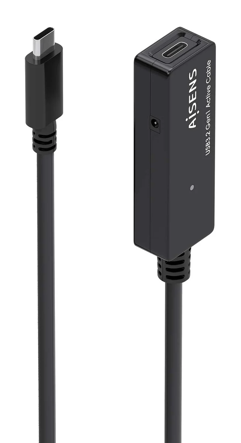 A107-0869 – Cable USB 3.2 Gen1x1 Usb-c/m-usb-c/h, Negro, 5.0M