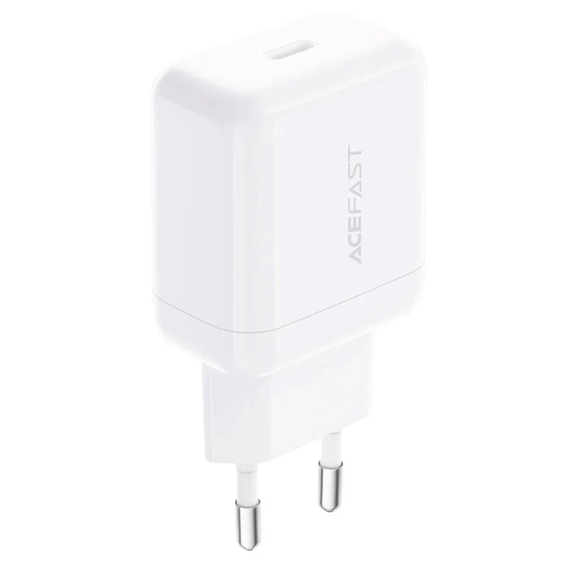 Cargador USB-C 20W Acefast A130 Blanco