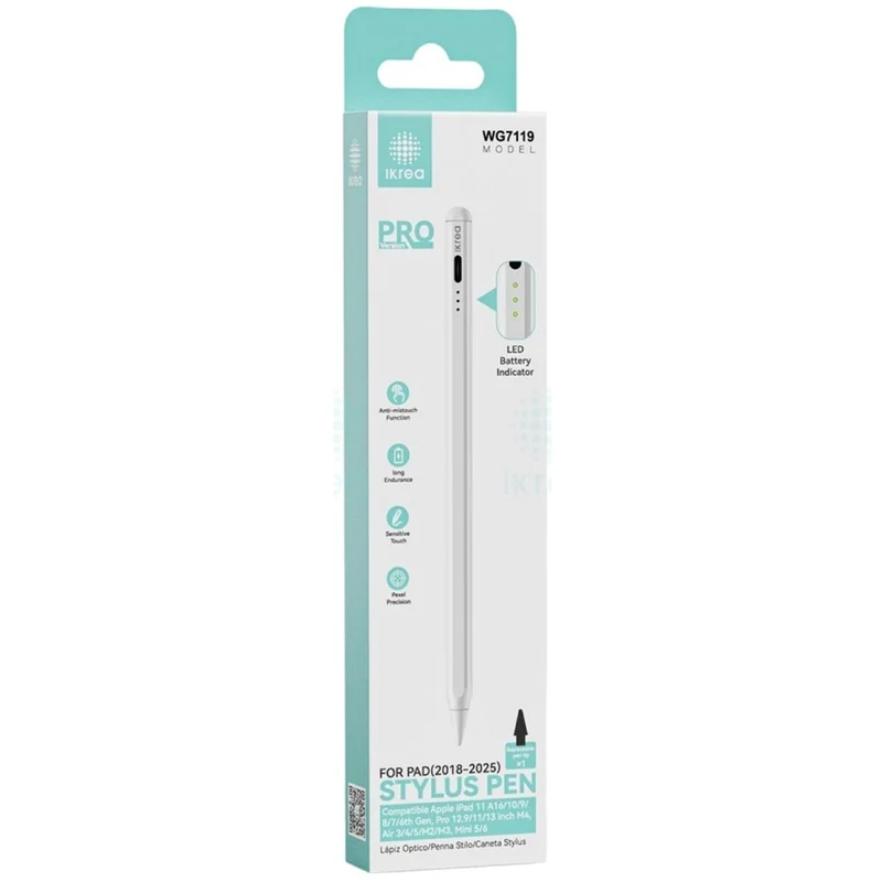 Cable USB-C A USB-C Carga Rápida 60W 1 Metro Ikrea Wb2003