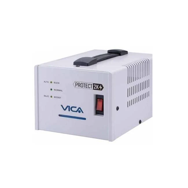 No Break VICA REGULADOR DE VOLTAJE, 2000 VA, 1200 W, Blanco