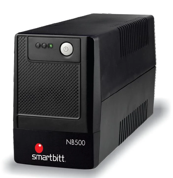 No Break SMARTBITT SBNB500, 500 VA, 250 W, Negro