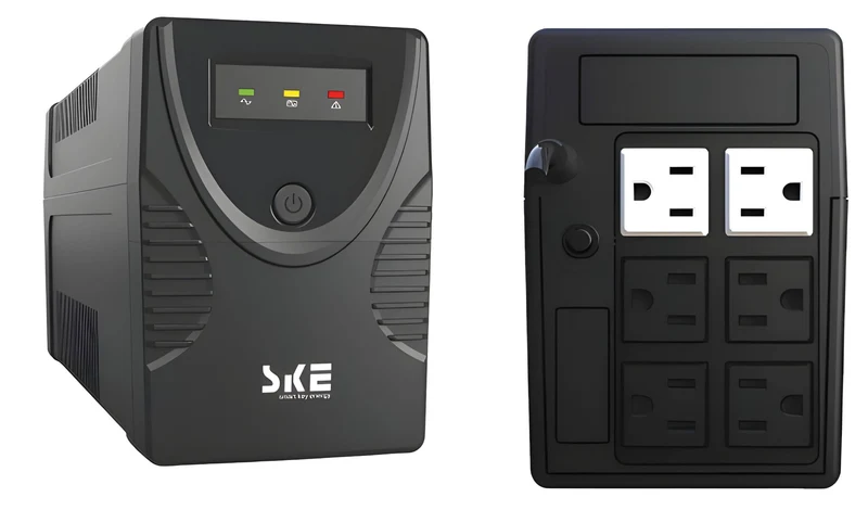 No Break SKE GP600, 600 VA, 360 W, Negro