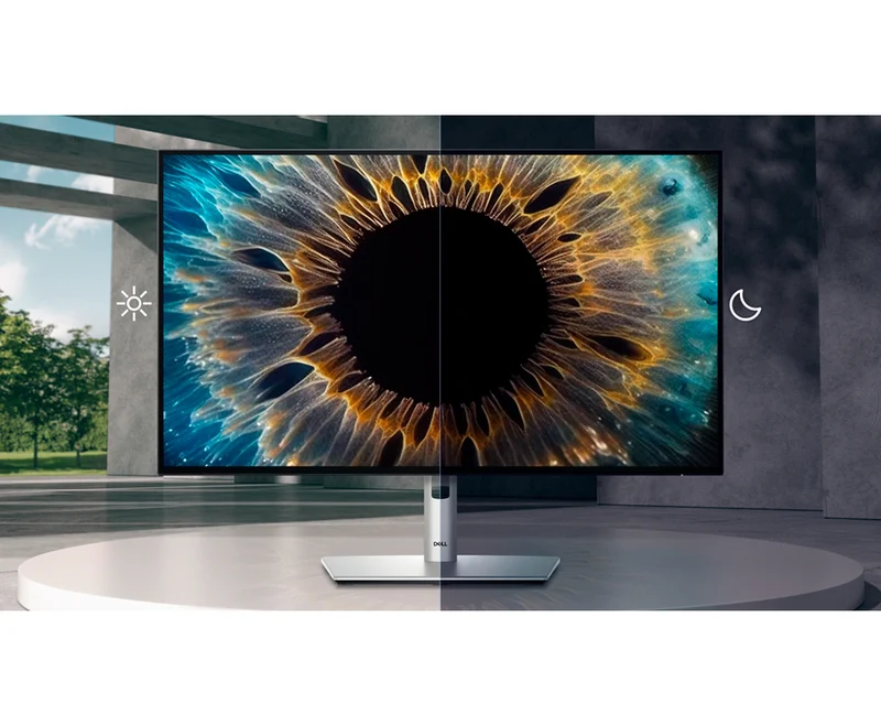 Monitor DELL U2724D LED IPS 27", 2560 x 1440 QHD (2K), G-Sync/FreeSync, 120Hz, DisplayPort/HDMI/USB-C, Blanco