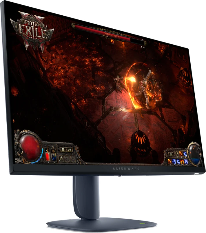 Monitor DELL AW2725DM LED IPS 27", 2560 x 1440 QHD (2K), G-Sync/FreeSync, 180Hz, DisplayPort/HDMI/VGA, Negro