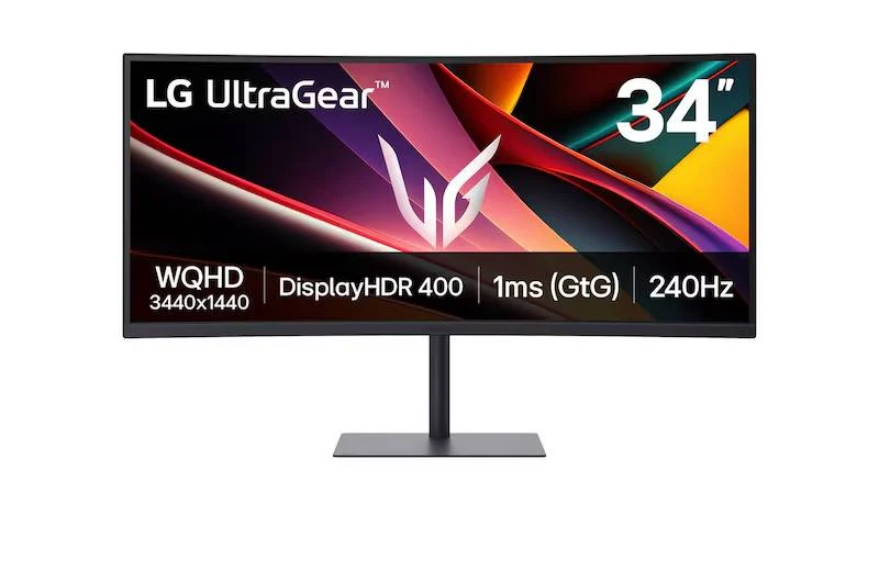 Monitor Gamer LG 34G630A-B.AWMQ Curvo 34", UltraWide QHD (3440 x 1440), 240 Hz, Negro