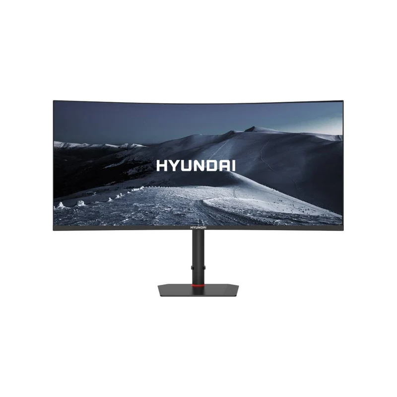 Monitor Gamer HYUNDAI HT34CGMBK01 LED Curvo 31.5", 2560 x 1440 QHD (2K), 180 Hz, Negro