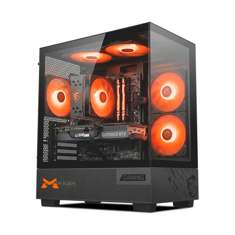 PC Gamer RTX 5060 Ti 16GB, AMD Ryzen 9 7900X, 24GB DDR5, 1TB SSD M.2, Hydra - Mythic