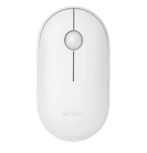 Mouse Acteck Optimize Edge Mi460 / Inalambrico / Receptor Usb / Laser / Click Silencioso / 1500 Dpi / Blanco / Ac-934114