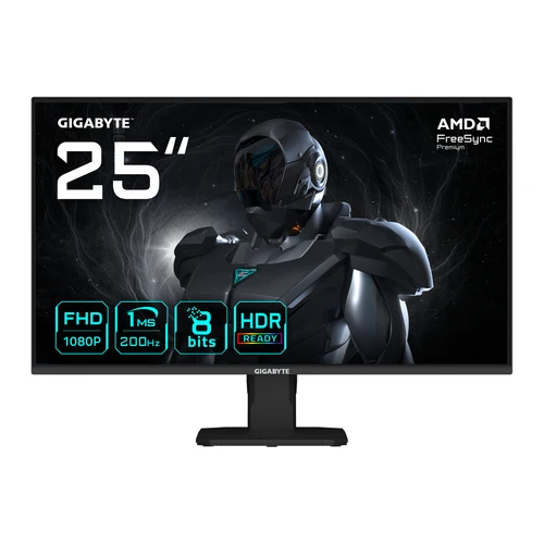 Monitor Gamer Gigabyte GS25F2 LED IPS 24.5", 1920x1080 Full HD, 200Hz, 1ms, HDMI