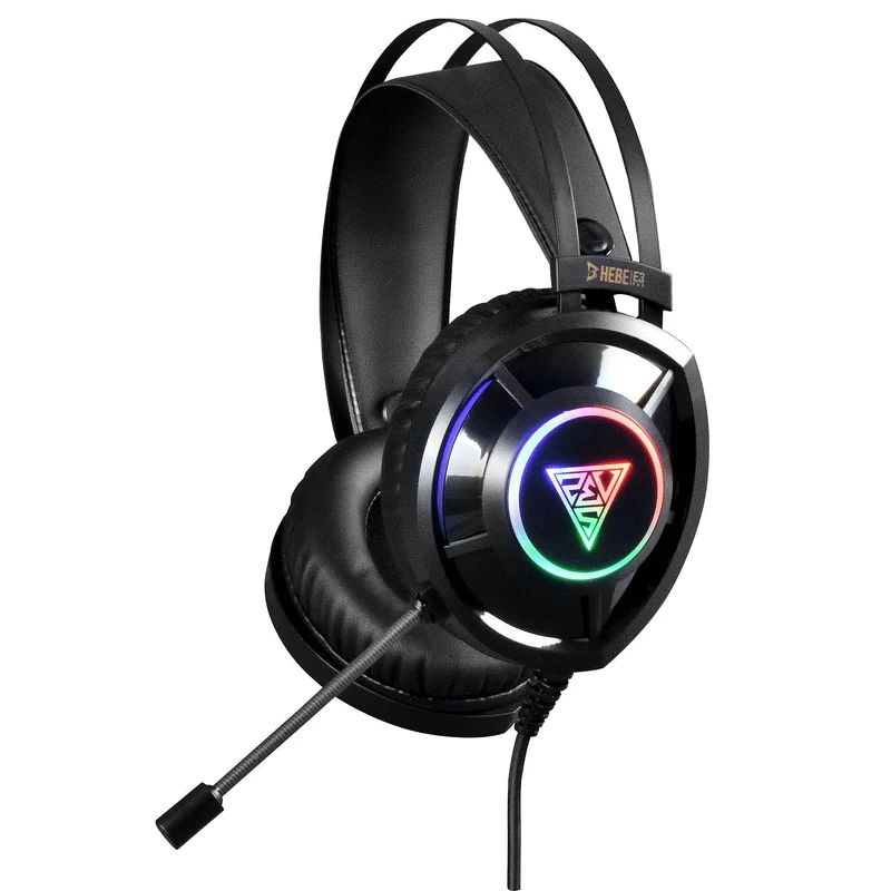 Headset Gamer Gamdias GD-HEBE E3 Stereo RGB, Alámbrico USB + 3.5mm, Micrófono Omnidireccional, Bocina 50mm, Negro