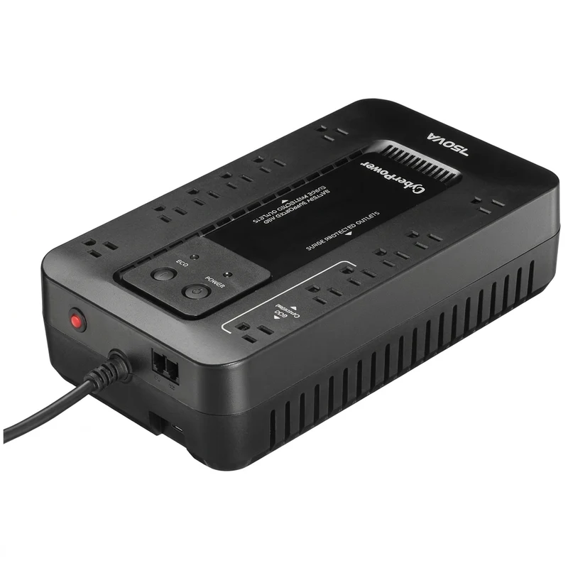 No Break CyberPower EC750G, 750 VA, 450 W, Negro