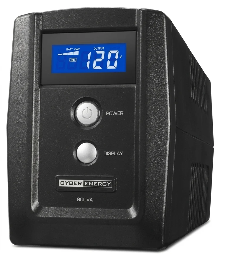 No Break CyberPower OM900ATLCD, 900 VA, 420 W, Negro