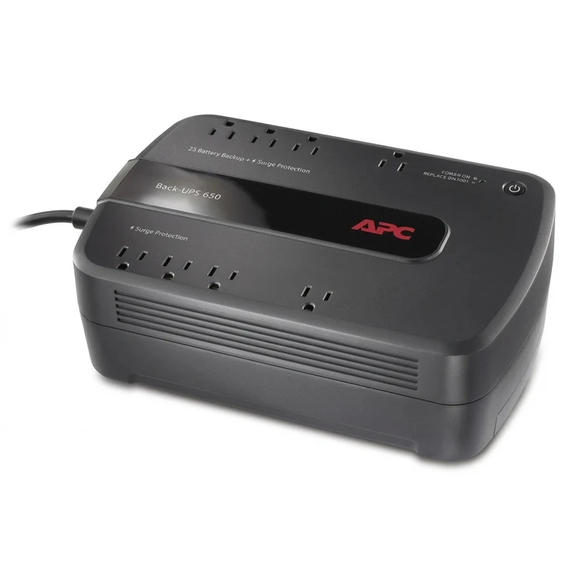 No Break APC BE650G1-LM, 650 VA, 390 W, Negro
