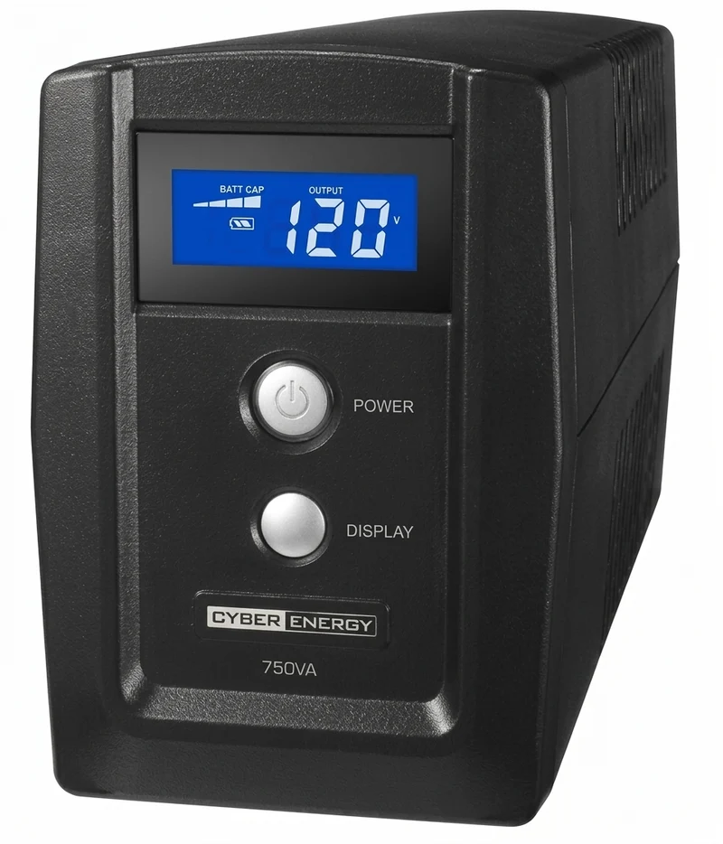 No Break CyberPower OM750ATLCD, 750 VA, 300 W, Negro
