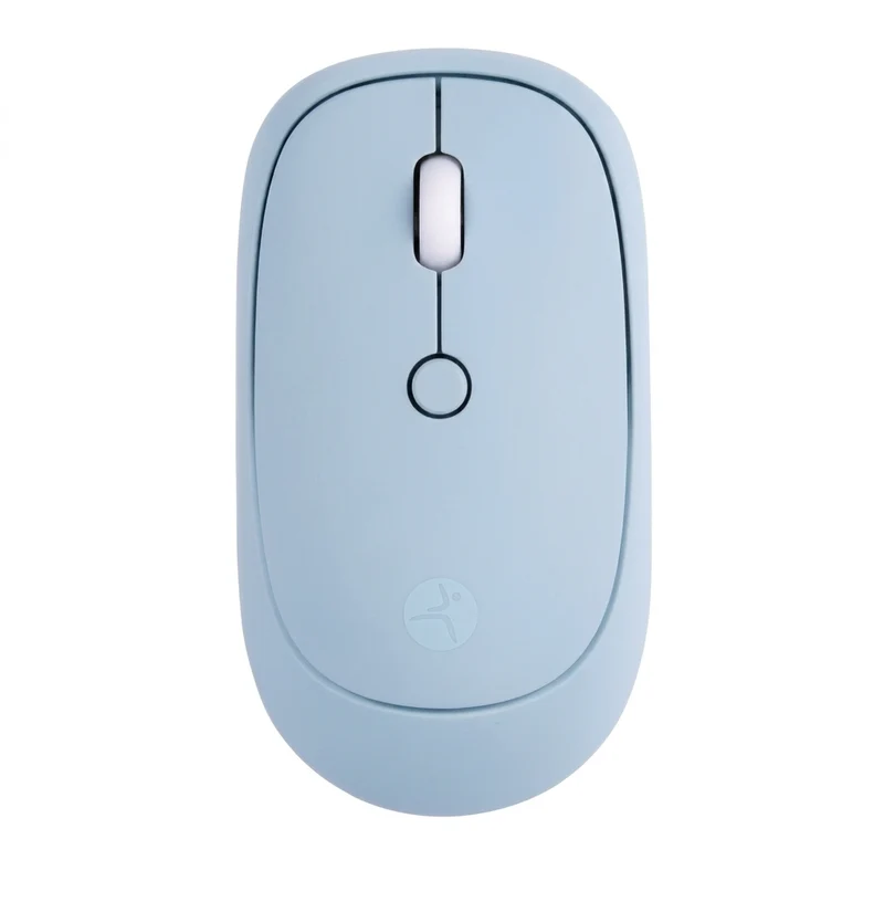 Mouse TECHZONE Slim Blue, Azul