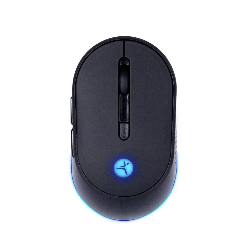 Mouse TECHZONE THUNDER Inalámbrico, Bluetooth, 3200 DPI, Negro