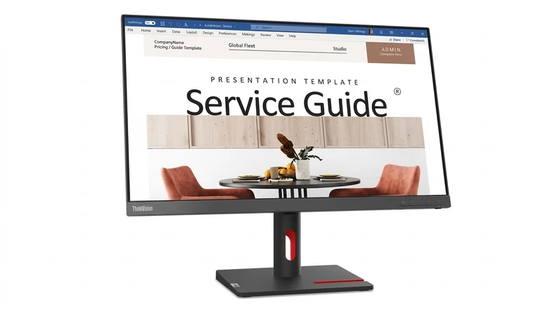 Monitor LENOVO ThinkVision S24i-30 LED IPS 23.8", 1920 x 1080 Full HD, 100 Hz, HDMI/VGA, Negro