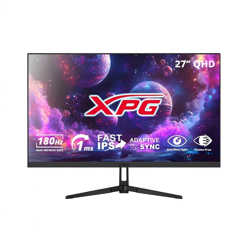 Monitor Gamer XPG RIFT R27Q8-BKCMX 27", 2560 x 1440 QHD, 180Hz, HDMI/DisplayPort, Negro