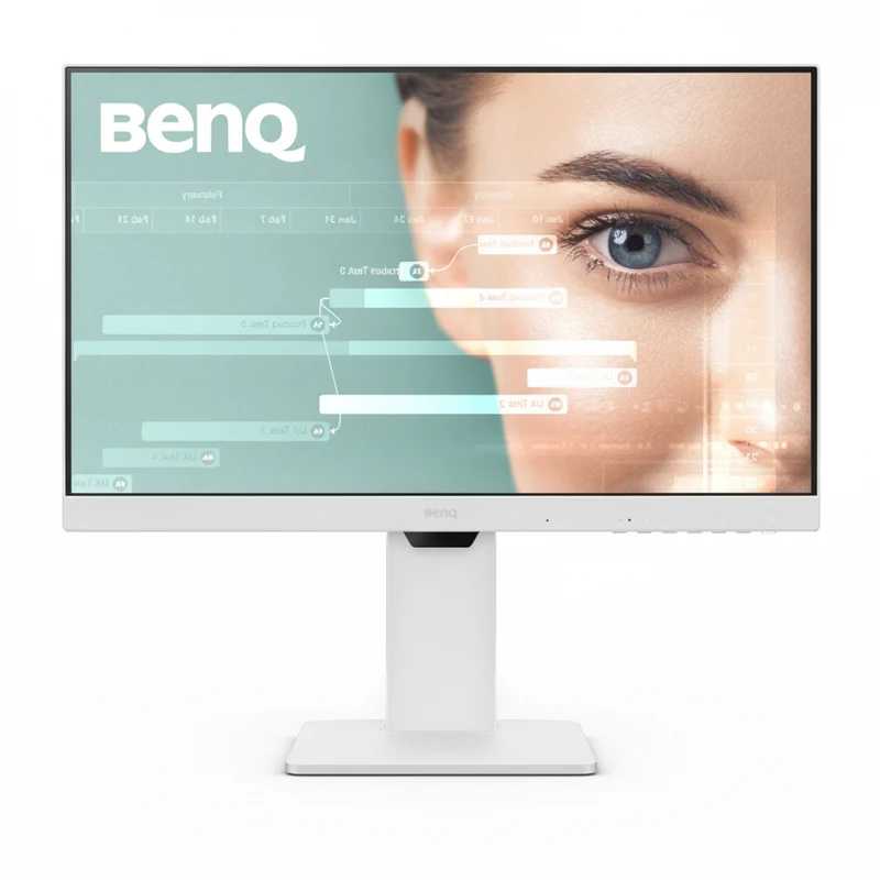 Monitor BENQ GW2486TC LED IPS 23.8", 1920 x 1080 Full HD, G-Sync/FreeSync, 100Hz, DisplayPort/HDMI/USB-C, Blanco