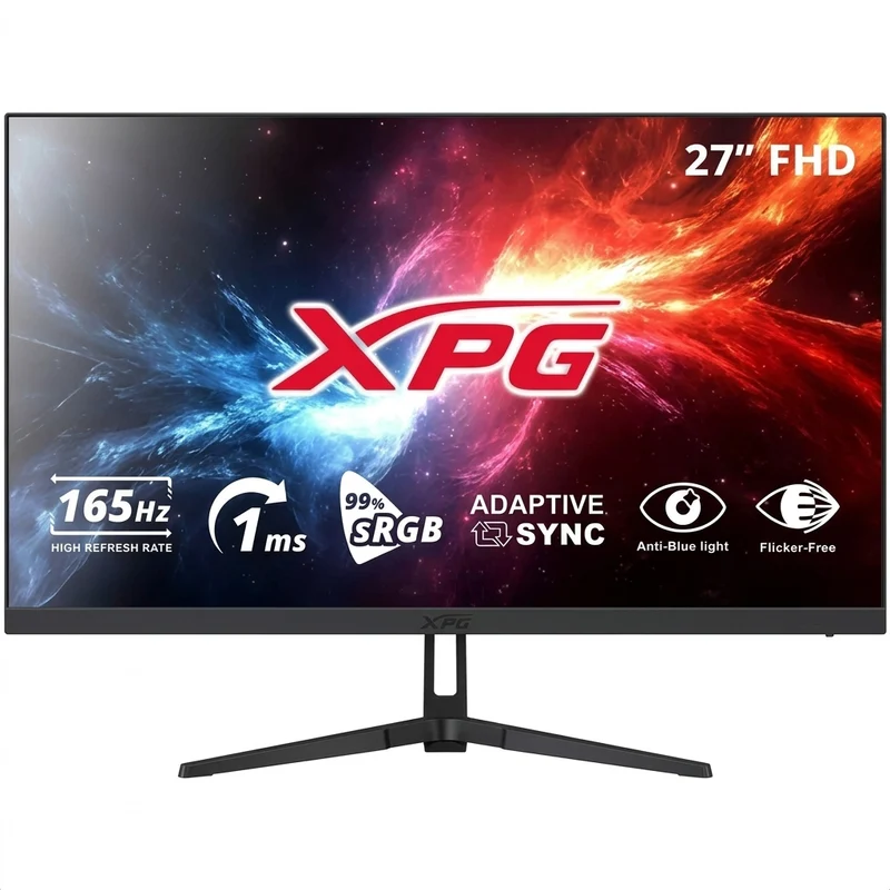 Monitor Gamer XPG RIFT R27F6-BKCMX LED IPS 27", Full HD (1920 x 1080), G-Sync, FreeSync, 165 Hz, DisplayPort, HDMI